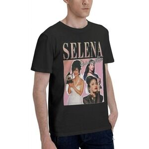 Selena Quintanilla Tshirt Unisex T-Shirt 3D Printed Crew Neck Tees